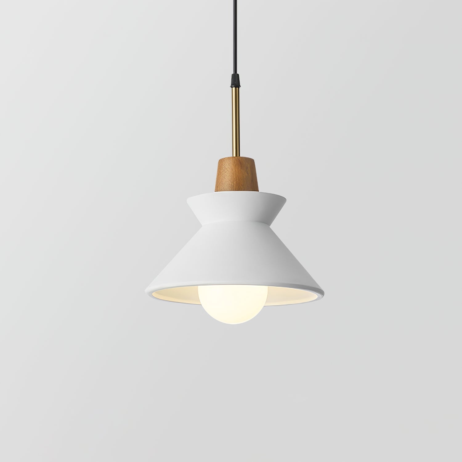 Minimalist Scandinavian Resin Pendant Lamp