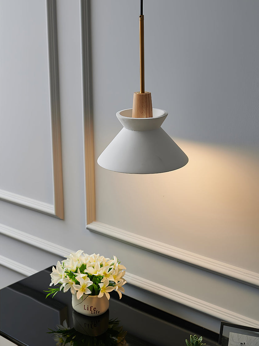 Minimalist Scandinavian Resin Pendant Lamp
