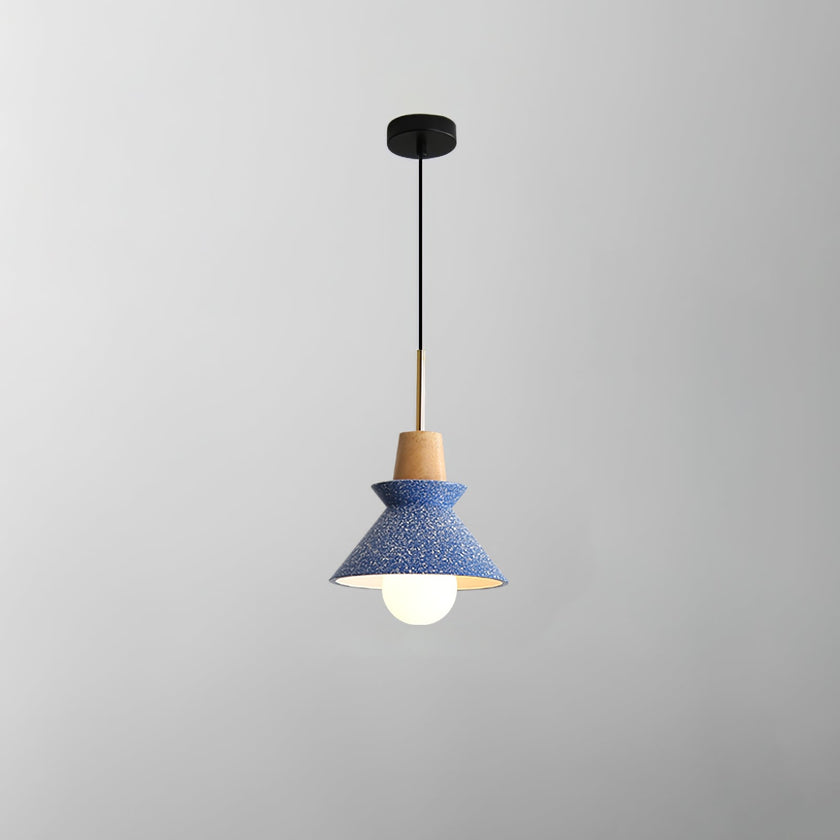 Minimalist Scandinavian Resin Pendant Lamp
