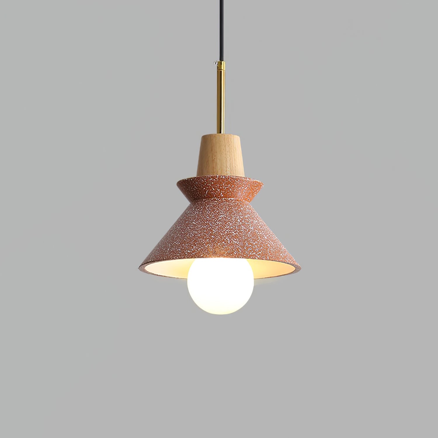 Minimalist Scandinavian Resin Pendant Lamp