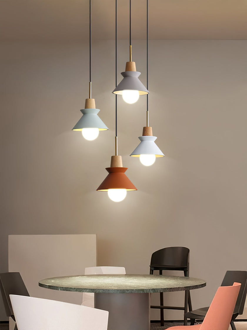 Minimalist Scandinavian Resin Pendant Lamp