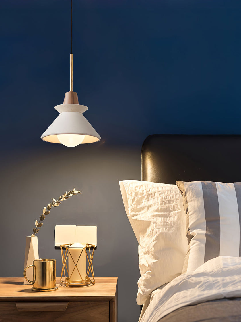 Minimalist Scandinavian Resin Pendant Lamp