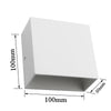 Aluminum Modern LED Up-Down Wall Sconce