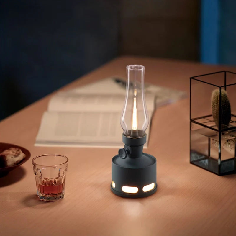 Vintage LED Lantern Light Fixture