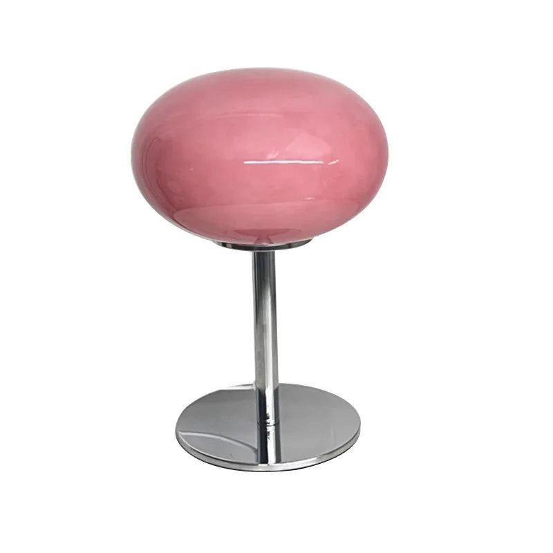 Dimmable Modern Macaron Glass Table Lamp