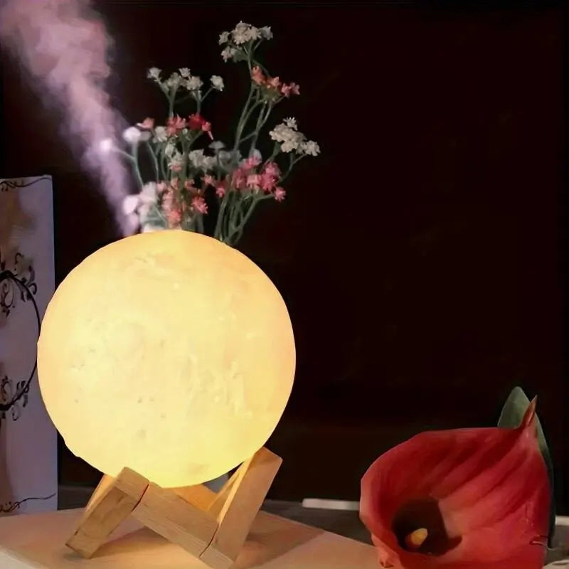 Modern DIY Galaxy Moon Night Light