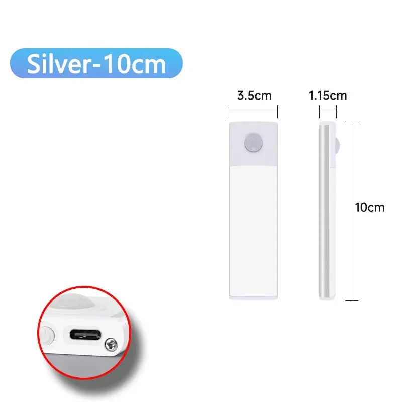 Aluminum Modern Wireless LED Under Cabinet Light