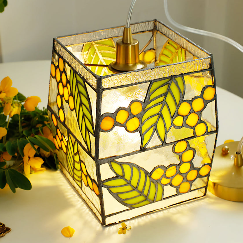 Calvrane Stained Glass Dome Pendant Light