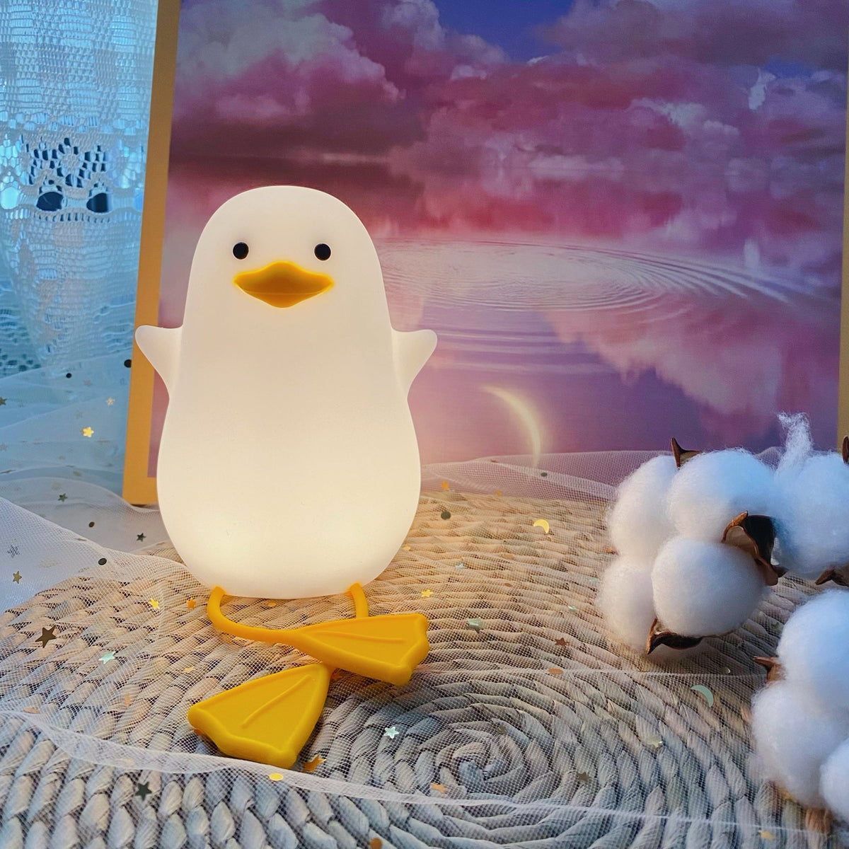 Silicone Squeeze Kids Night Light