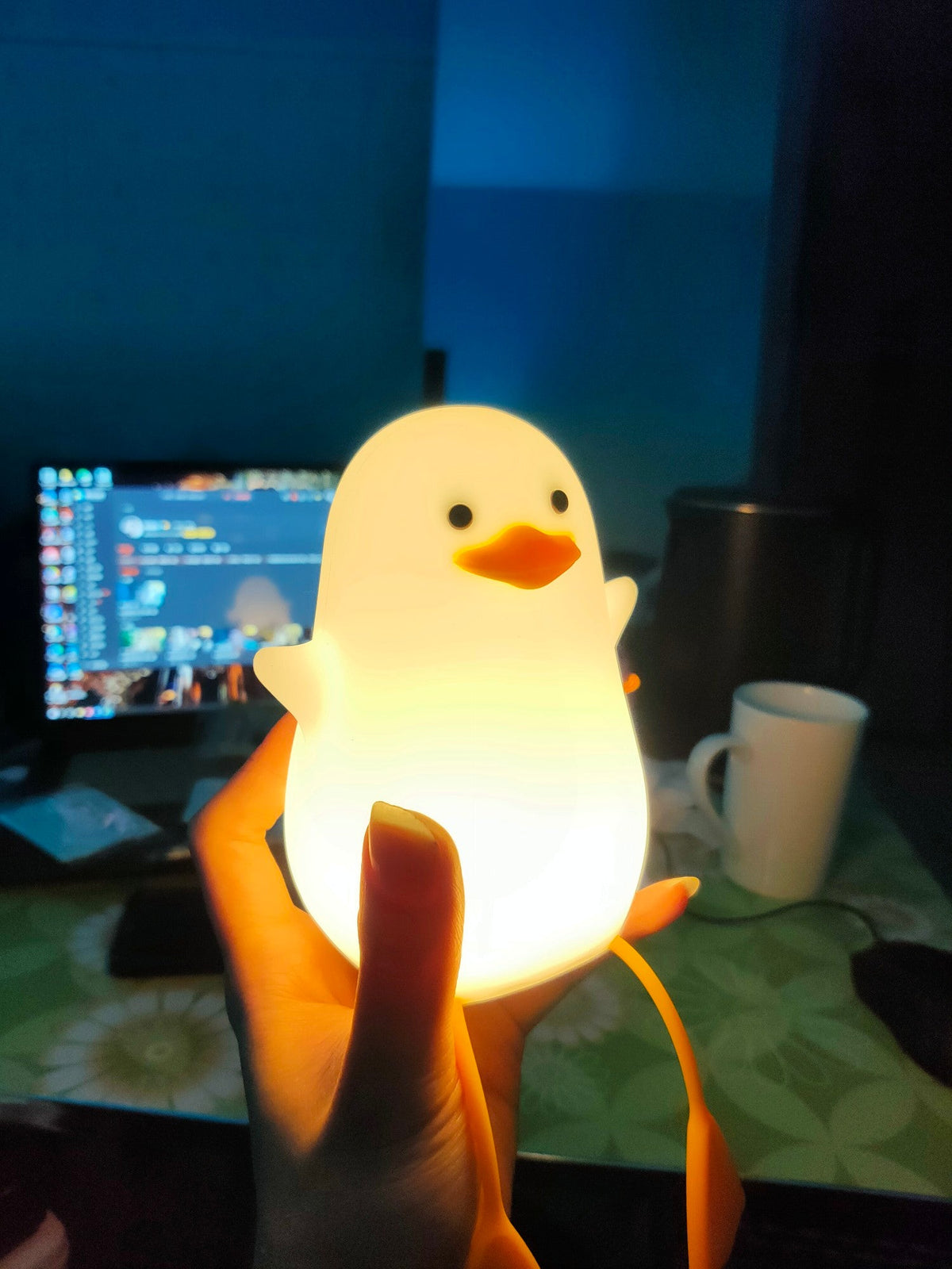 Silicone Squeeze Kids Night Light