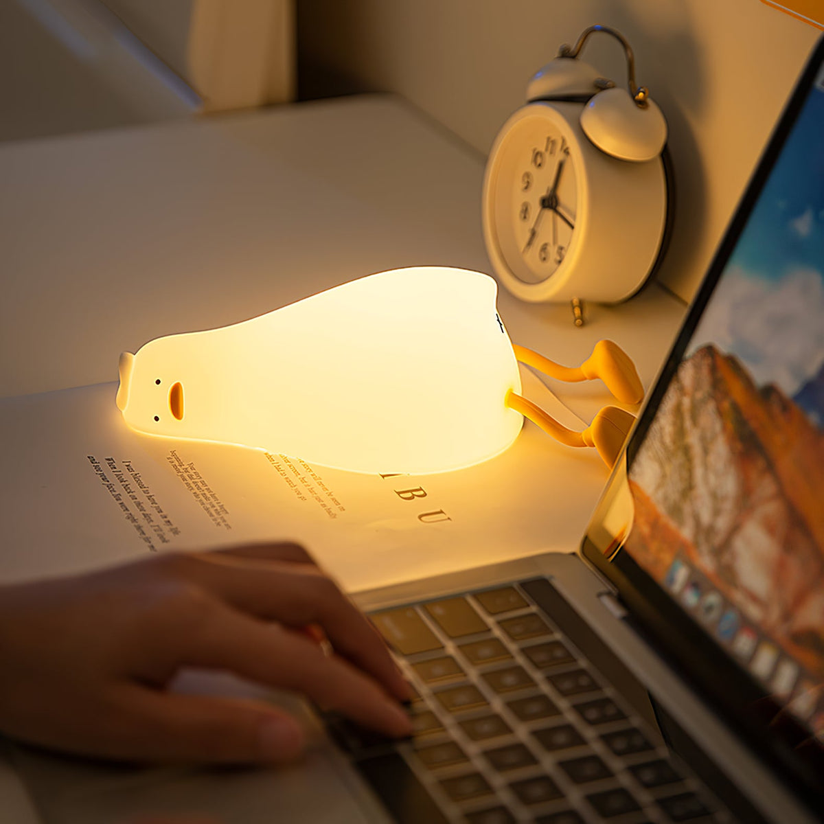 Silicone Squeeze Kids Night Light