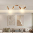 Scandinavian Shaker Ash Wood Multi-Head Spotlight