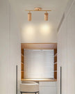 Scandinavian Shaker Ash Wood Multi-Head Spotlight