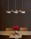 Scandinavian Bird Resin Linear Pendant Lamp
