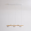 Scandinavian Bird Resin Linear Pendant Lamp