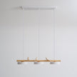 Scandinavian Bird Resin Linear Pendant Lamp