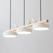 Scandinavian Bird Resin Linear Pendant Lamp