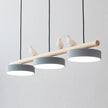 Scandinavian Bird Resin Linear Pendant Lamp