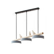 Scandinavian Bird Resin Linear Pendant Lamp