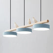 Scandinavian Bird Resin Linear Pendant Lamp