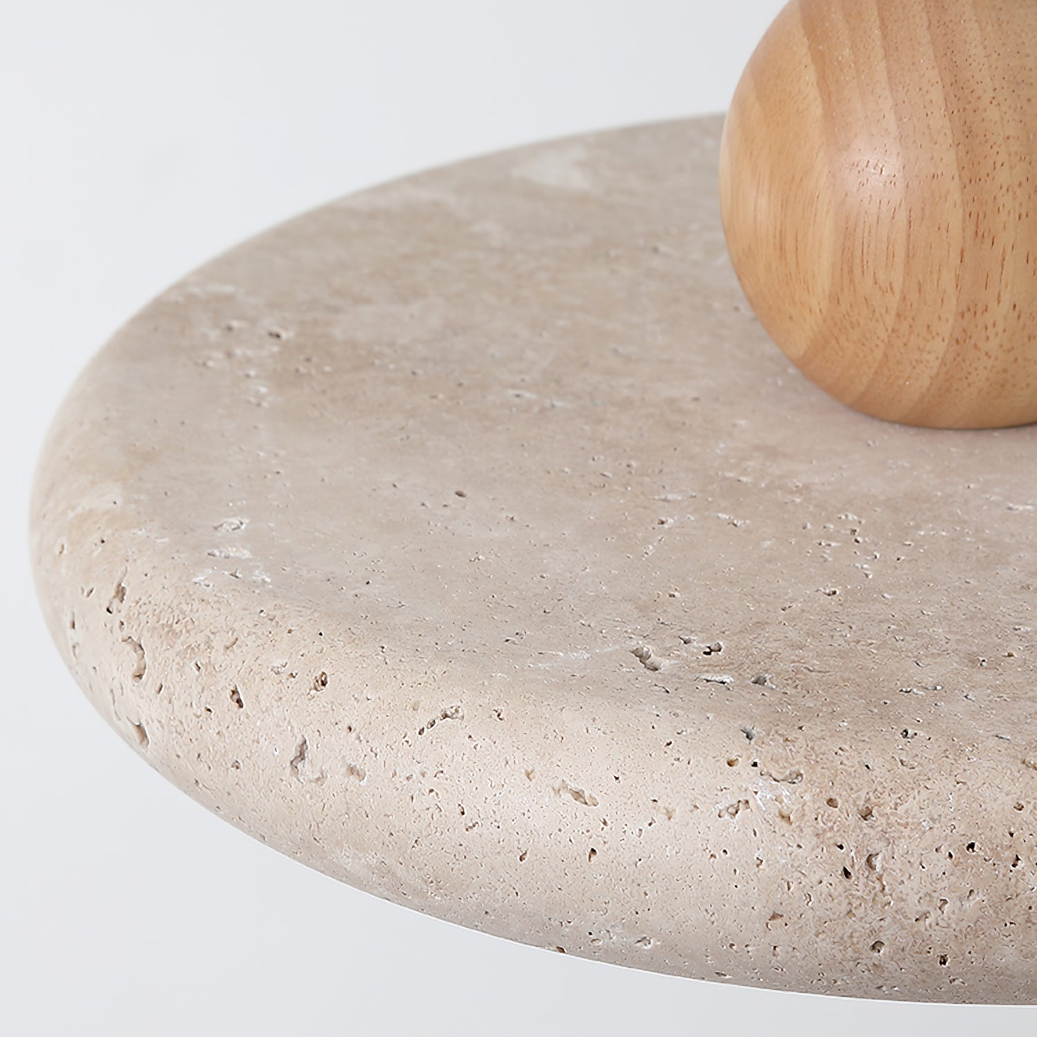 Travertine Art Deco Pendant Lamp