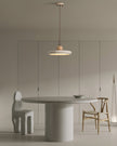 Travertine Art Deco Pendant Lamp