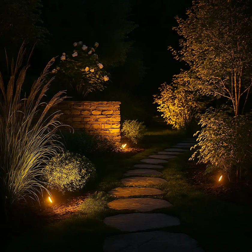 Adjustable Modern Solar Powered Garden Spotlight