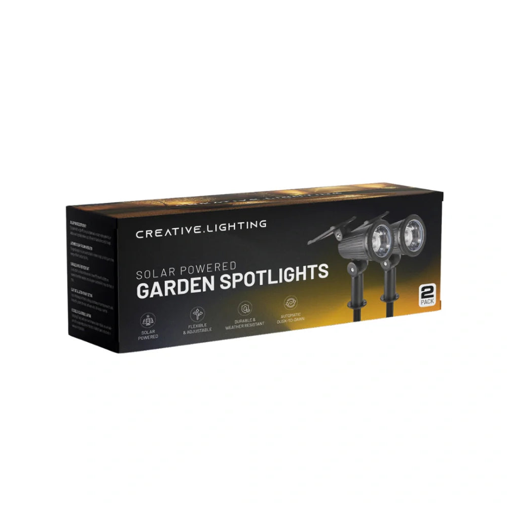 Adjustable Modern Solar Powered Garden Spotlight