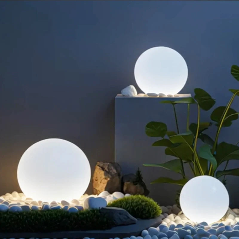 Adjustable Modern Spherical Garden Light
