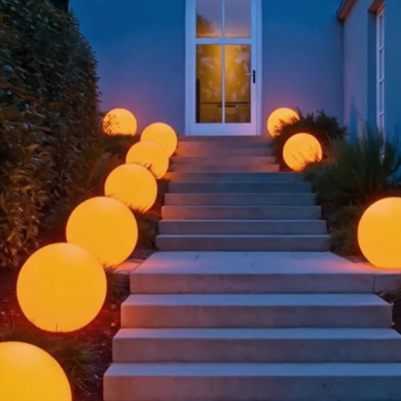Adjustable Modern Spherical Garden Light
