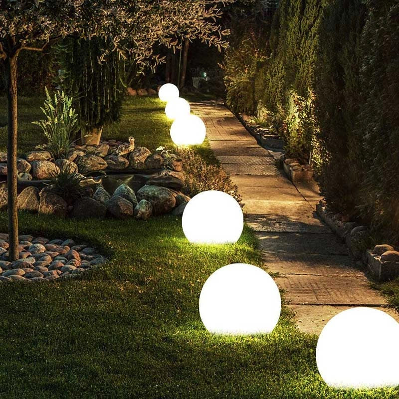 Adjustable Modern Spherical Garden Light