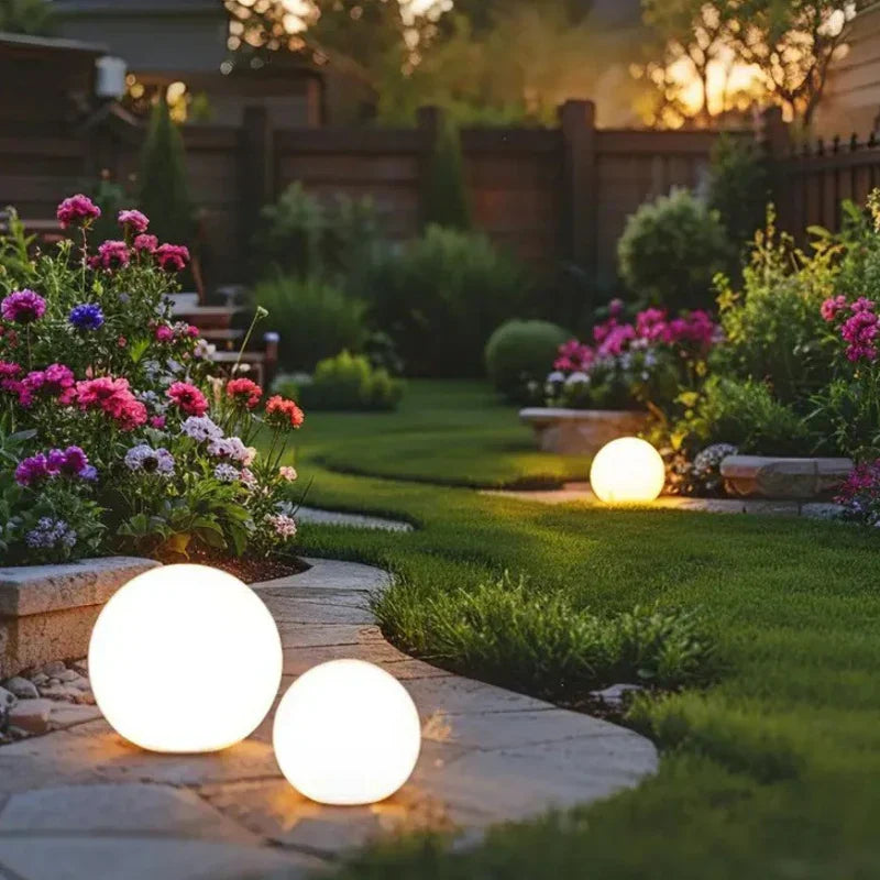 Adjustable Modern Spherical Garden Light