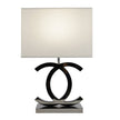 Fabric Scandinavian Stainless Steel Table Lamp