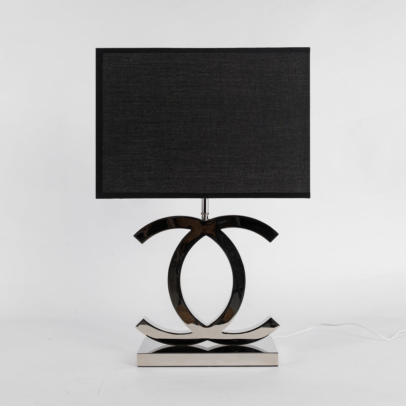 Fabric Scandinavian Stainless Steel Table Lamp