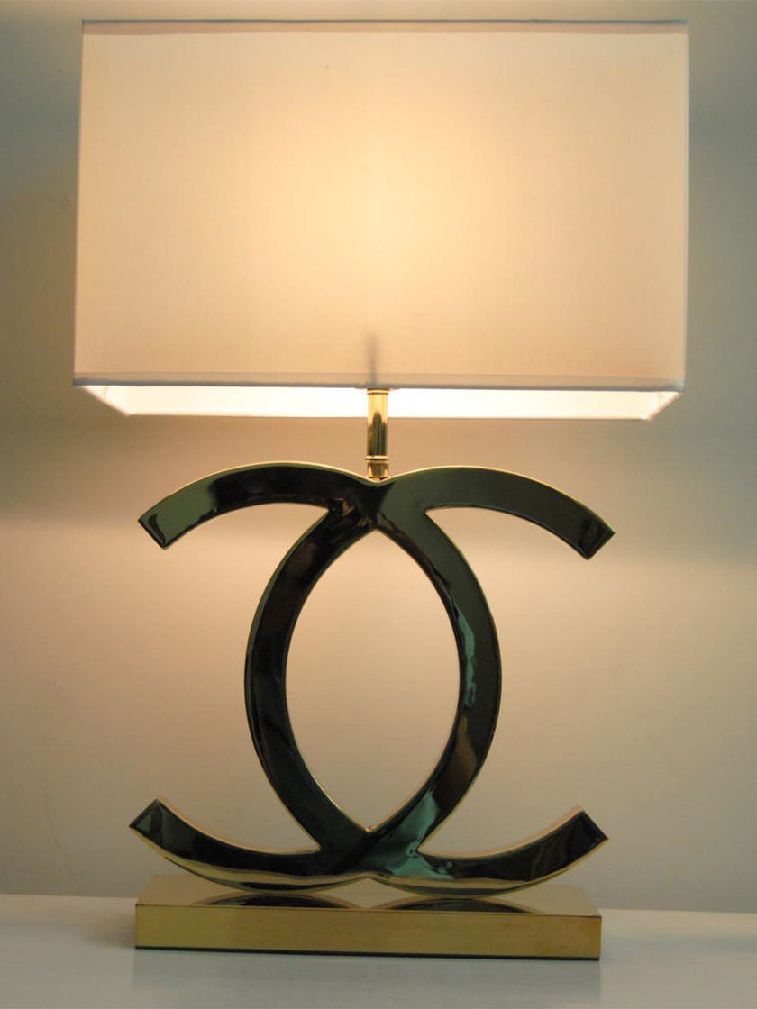 Fabric Scandinavian Stainless Steel Table Lamp