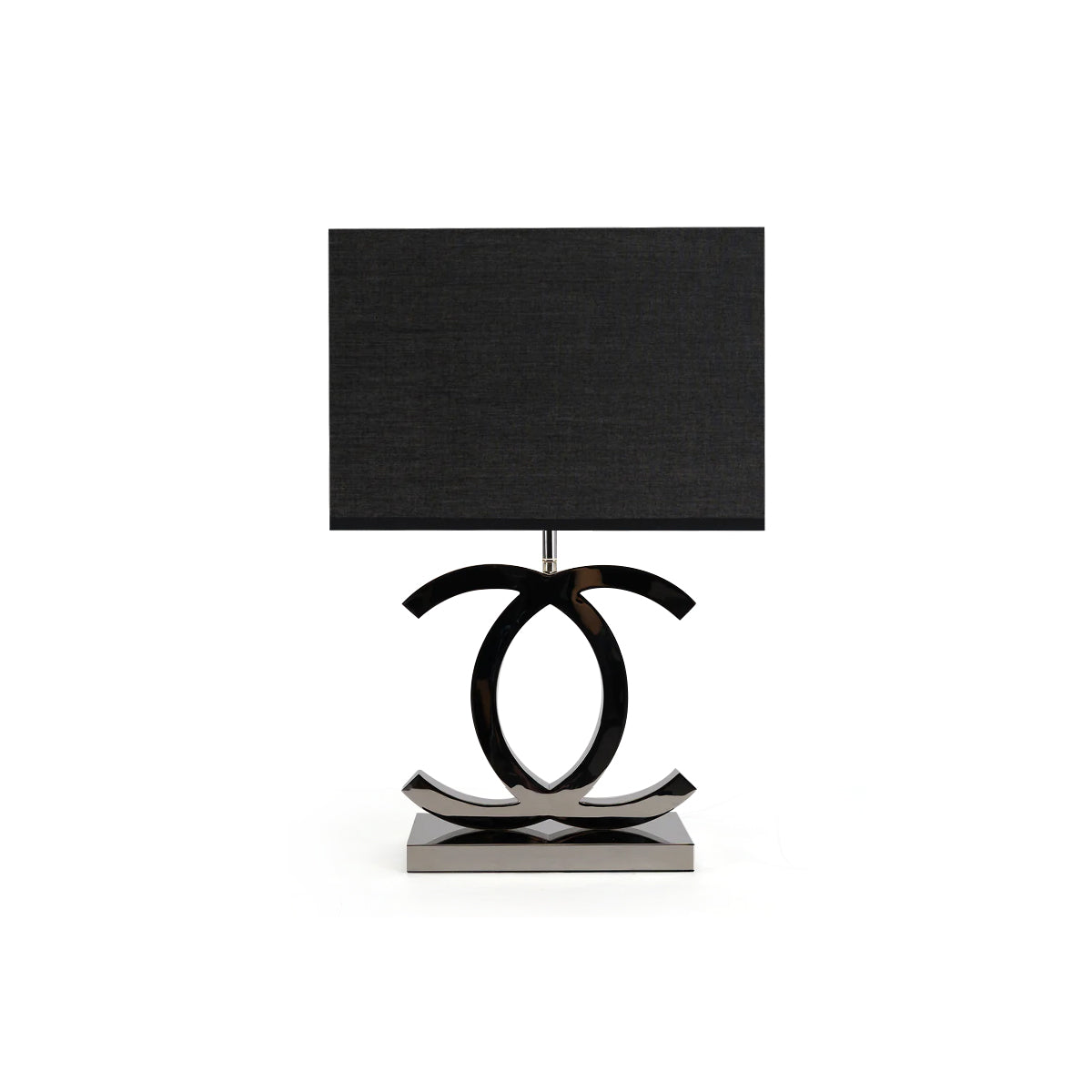 Fabric Scandinavian Stainless Steel Table Lamp