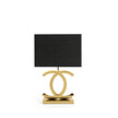 Fabric Scandinavian Stainless Steel Table Lamp