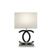 Fabric Scandinavian Stainless Steel Table Lamp