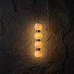Calvrane Alabaster Beaded Cluster Chandelier