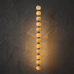 Calvrane Alabaster Beaded Cluster Chandelier