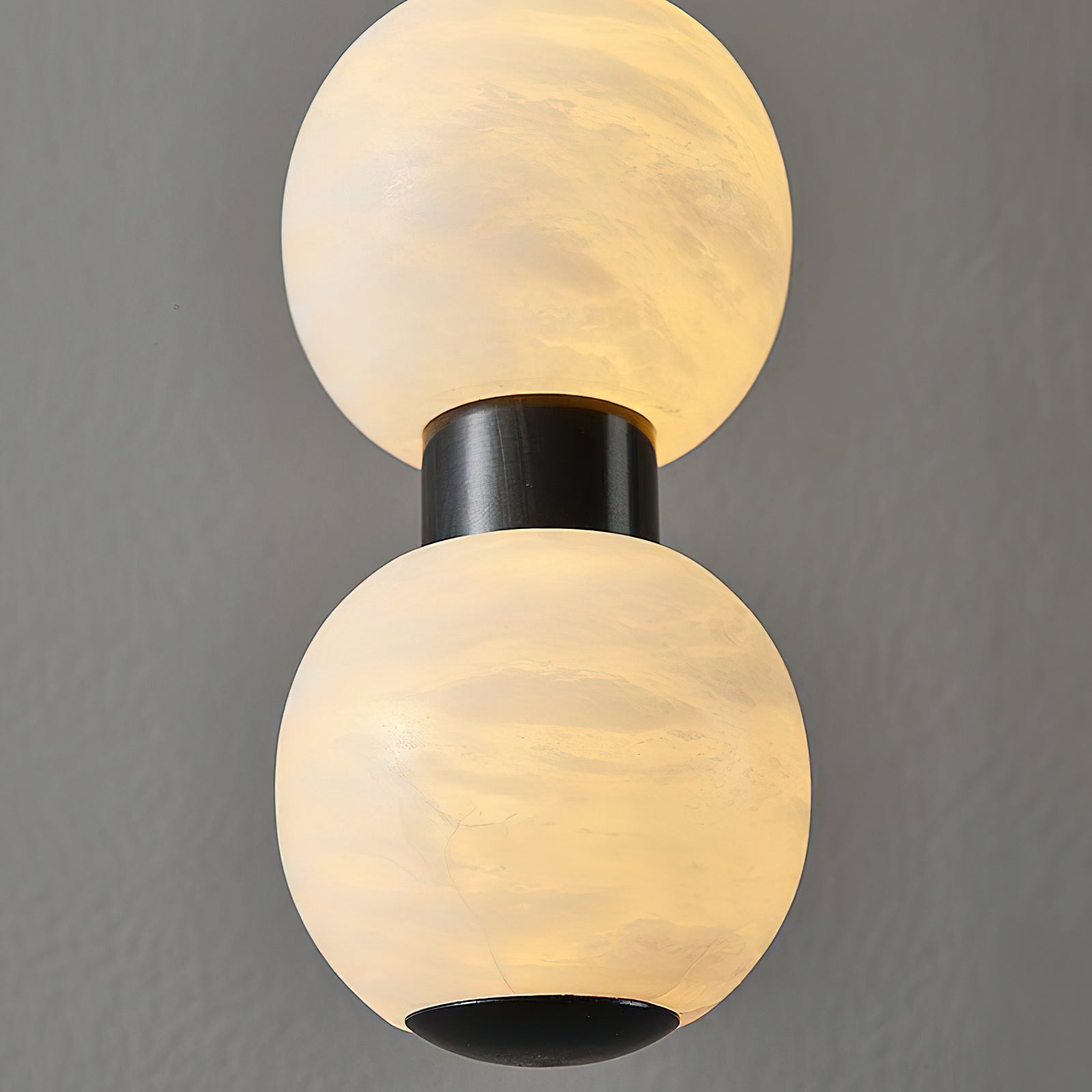 Calvrane Alabaster Beaded Cluster Chandelier