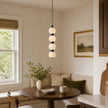 Calvrane Alabaster Beaded Cluster Chandelier
