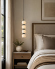 Calvrane Alabaster Beaded Cluster Chandelier