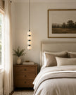 Calvrane Alabaster Beaded Cluster Chandelier