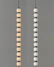 Calvrane Alabaster Beaded Cluster Chandelier