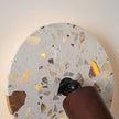 Translucent Stone Terrazzo Wall Sconce