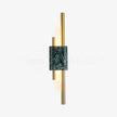Marble Asymmetric Rod Wall Sconce