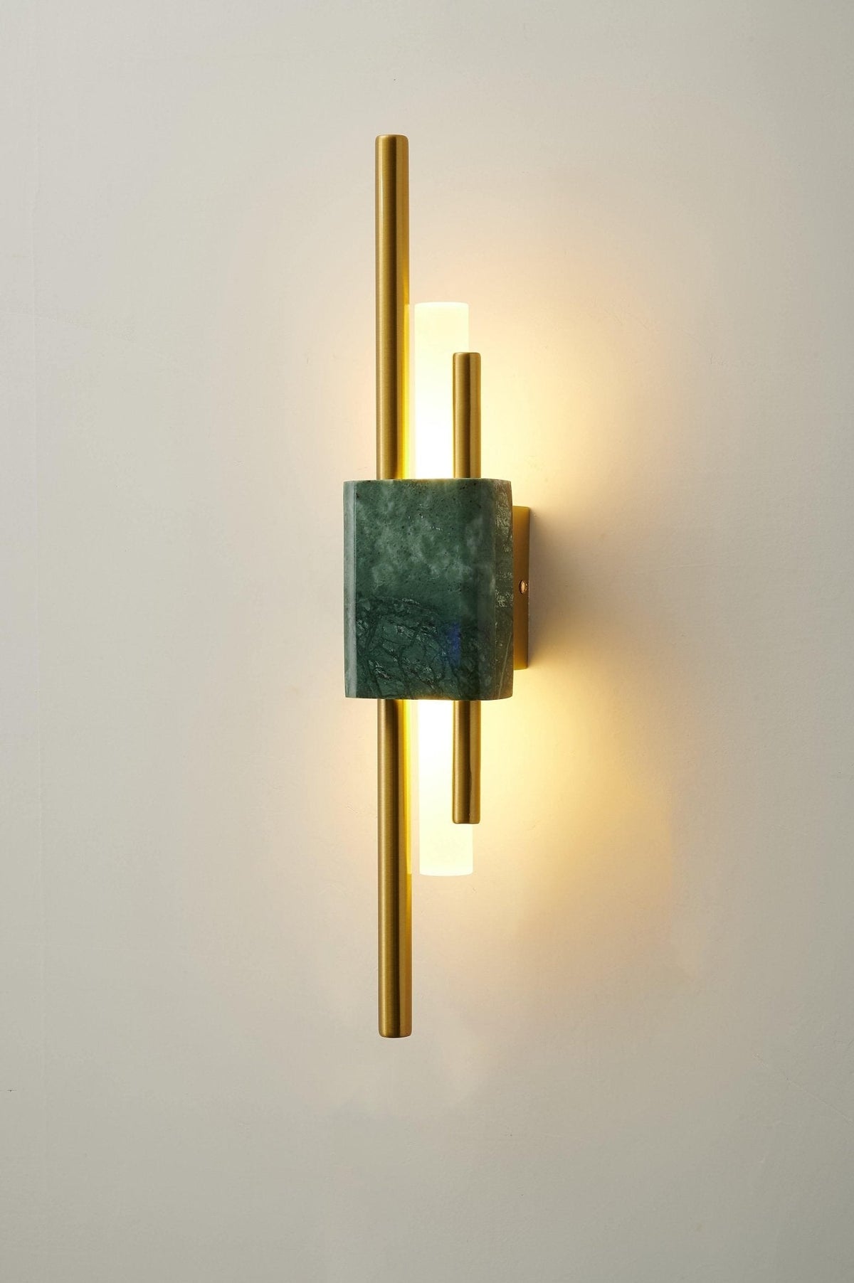 Marble Asymmetric Rod Wall Sconce