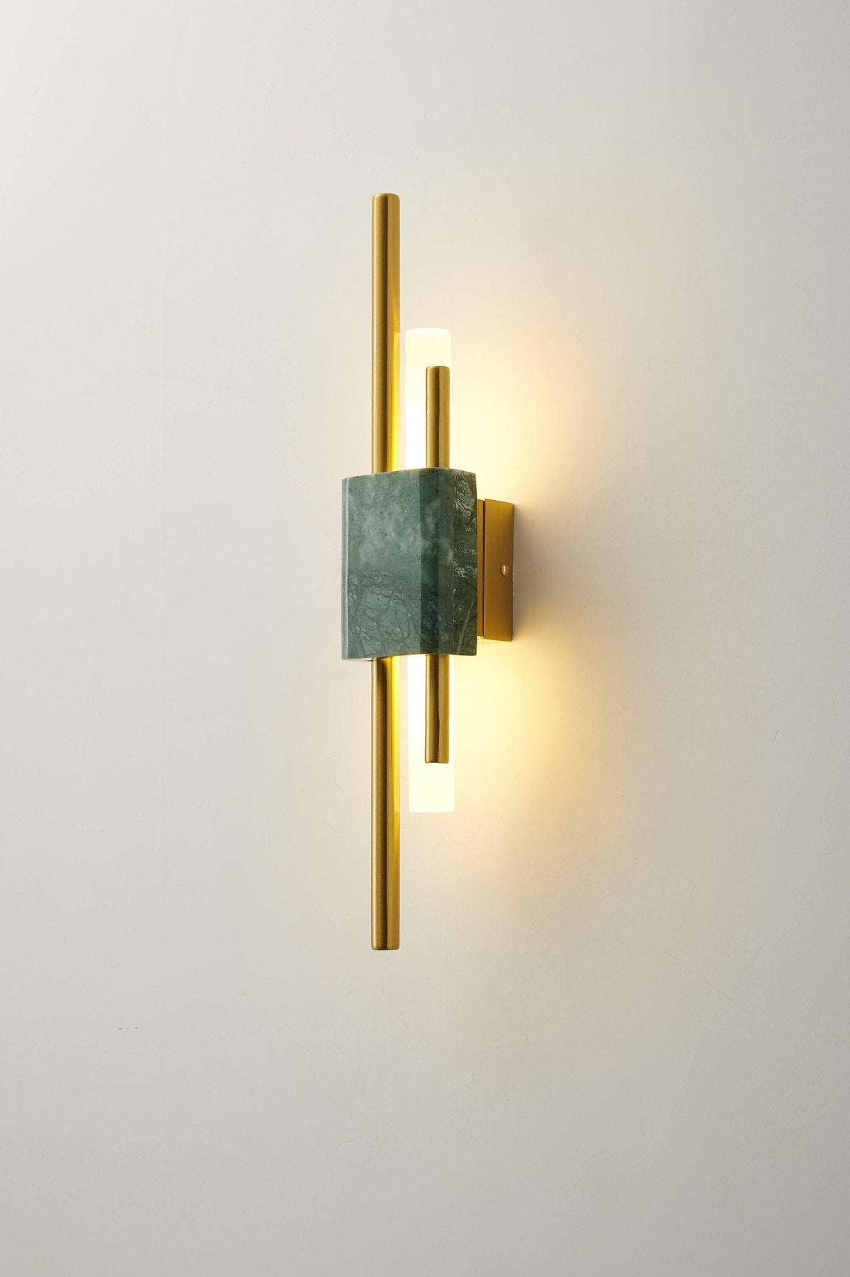 Marble Asymmetric Rod Wall Sconce