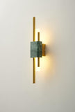 Marble Asymmetric Rod Wall Sconce